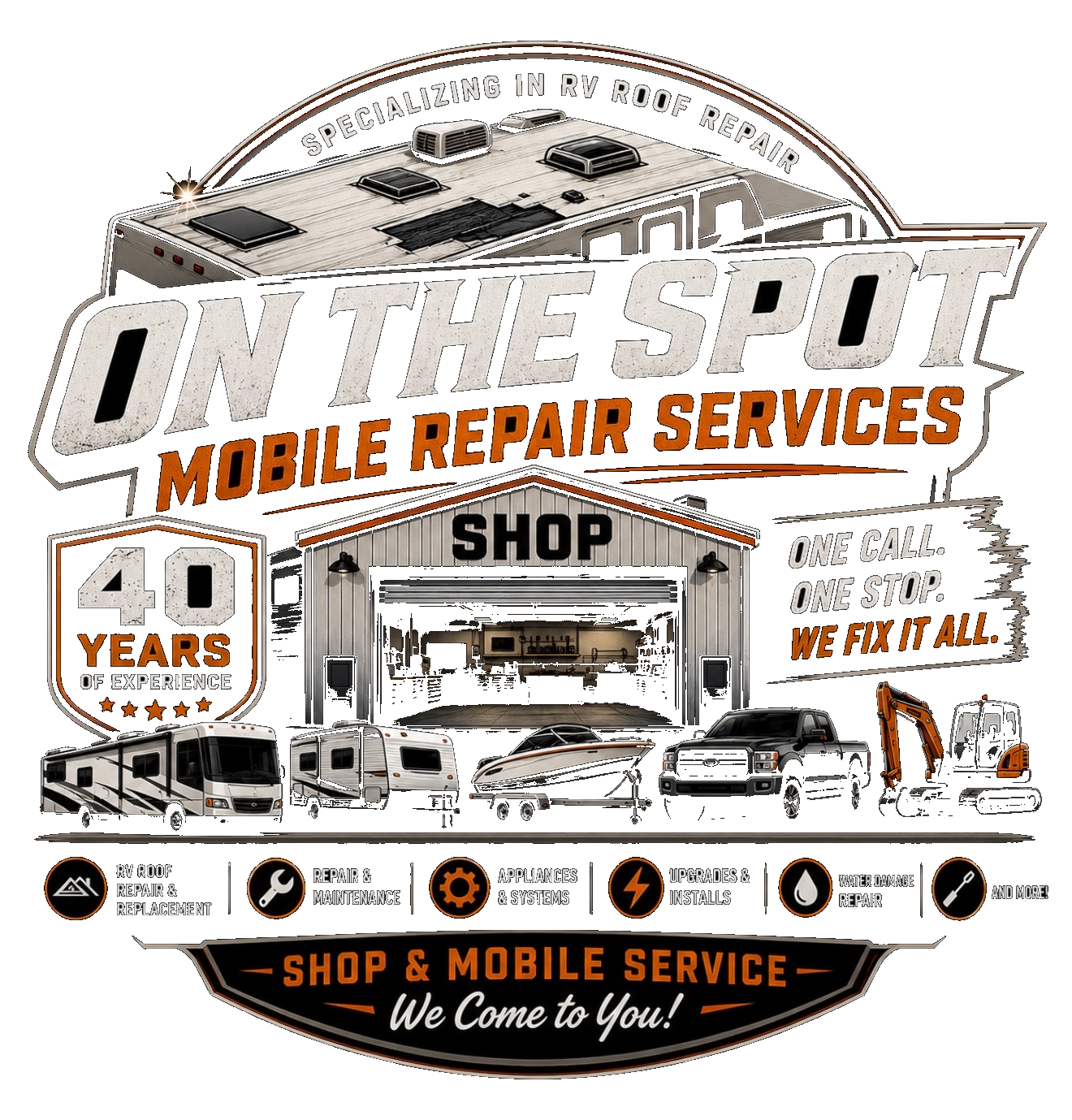 On The Spot Mobile Repair Services logo